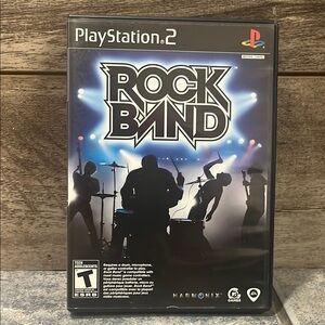 5 for $60 Sony PlayStation 2 Rock Band - Black and Blue